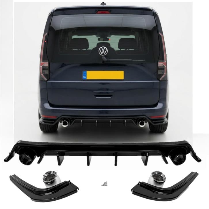 Diffuser | Geschikt voor Volkswagen | Caddy Maxi | LWB | MK5, Autos : Divers, Tuning & Styling, Envoi