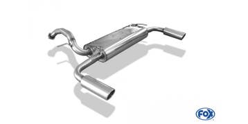 FOX Mazda 5 - CR1 achterdemper cross exit rechts/links - 1x9, Verzenden, Nieuw