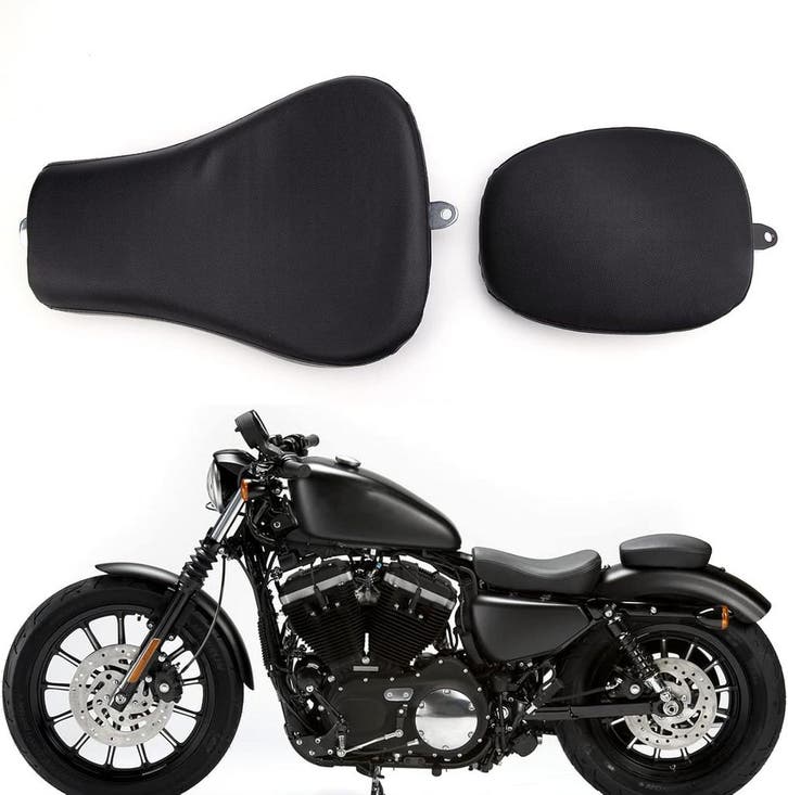 Harley Solo/Passagiers Zadel Zwart | Retour Deal | 29% Ko..., Motos, Motos | Triumph, Envoi