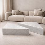 TLM - Andrea Grasso - Table basse (2) - Marbre de Carrare