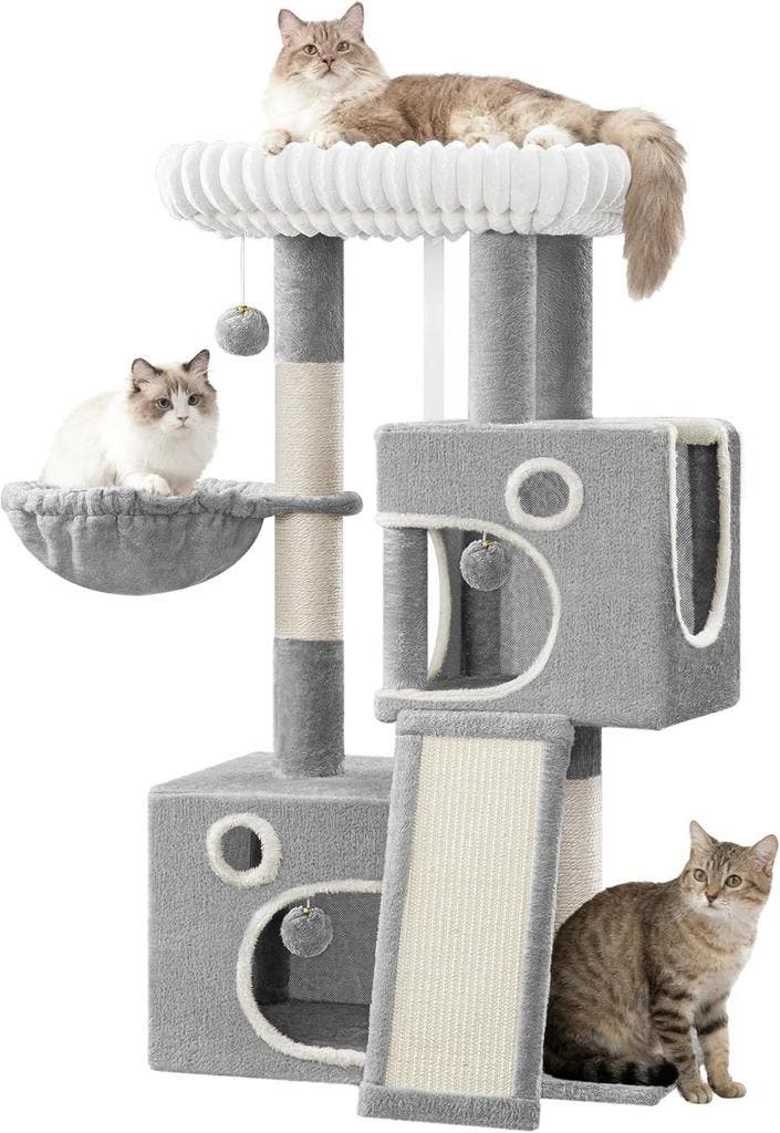 Hzuaneri MS10118LG Krabpaal, 98 cm kleine kattenboom, ruim e, Maison & Meubles, Accessoires pour la Maison | Autre, Envoi