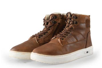 Muyters Hoge sneakers in maat 37 Cognac, Overige kleuren, Verzenden, Sneakers, Gedragen
