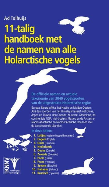 11-Talig Handboek Met De Namen Van Alle Holarctische Vogels, Verzenden, Ad Tolhuijs