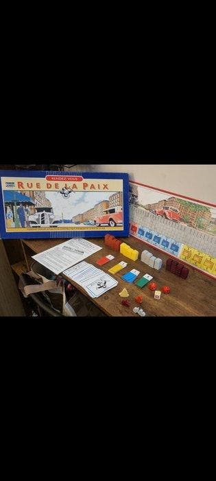 Parker brothers - Bordspel - Rue de la paix version, Antiek en Kunst, Antiek | Speelgoed