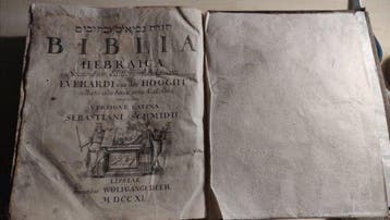 Everardus van der Hooght / Sebastian Schmid - Biblia, Antiquités & Art
