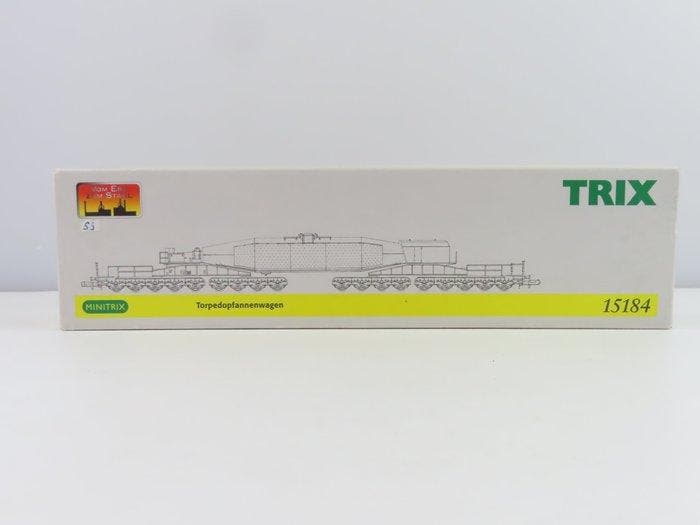Minitrix N - 15184 - Modeltrein goederenwagon (1) -, Hobby & Loisirs créatifs, Trains miniatures | Échelle N