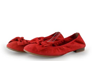 Tamaris Ballerinas in maat 42 Rood, Verzenden, Ballerina's
