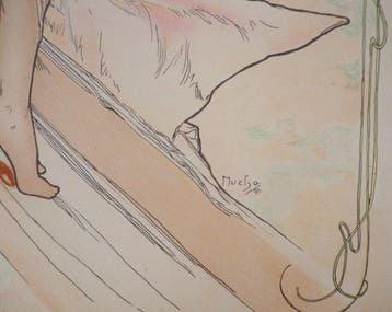 Alphonse Mucha (1860-1939) - Les Arts : La Danse