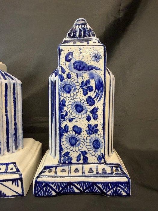 A.M.C. - Vaas (3) - Keramiek - Schouwklok, Antiek en Kunst, Kunst | Designobjecten