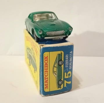 Matchbox 1:64 - Model sportwagen - Ferrari Berlinetta (75)