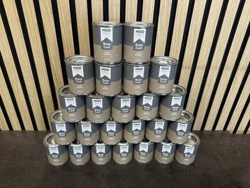 Veiling - 24x Moodpaints Krijtverf Clay Brown  100ML, Doe-het-zelf en Bouw, Verf, Beits en Lak, Nieuw