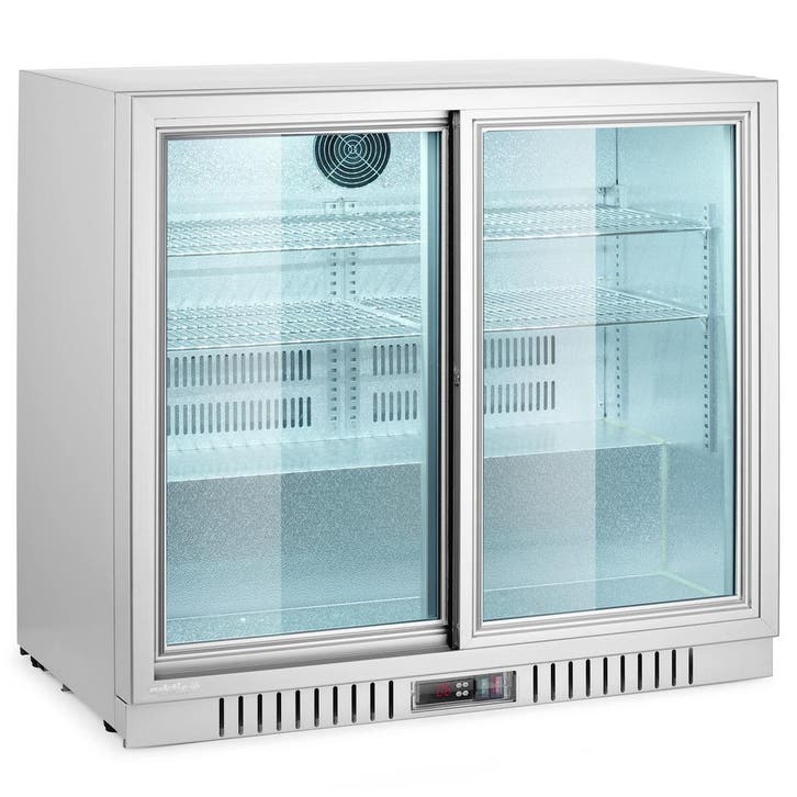 Barkoelkast | 188L | Zilvergrijs | +2°C/+10°C | Statisch +, Zakelijke goederen, Horeca | Keukenapparatuur, Nieuw in verpakking