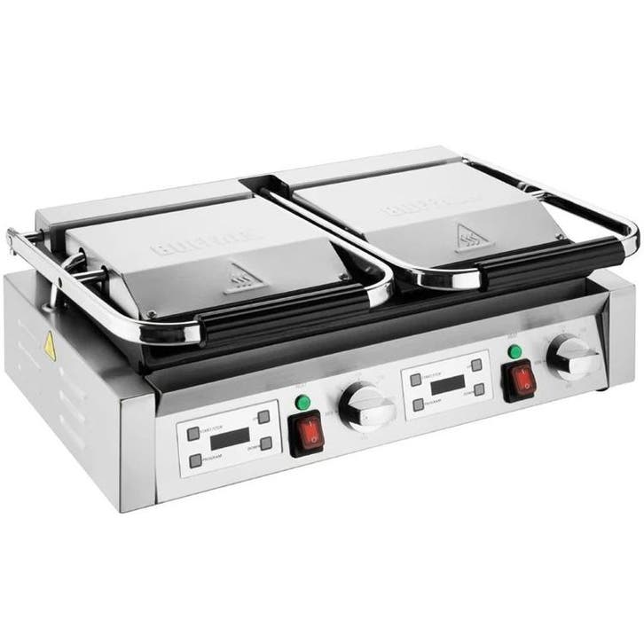 Contact-/Paninigrill | BISTRO | Dubbel | Glad Oppervlak, Zakelijke goederen, Horeca | Keukenapparatuur, Nieuw in verpakking, Verzenden