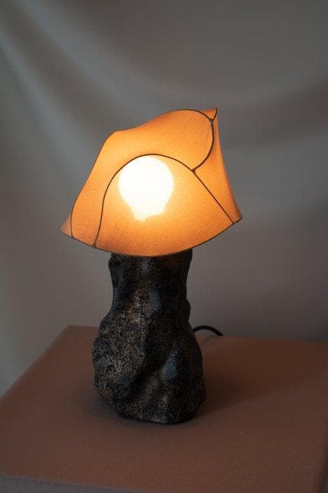 Vincent Decat - Vincent Decat - Lampe de table - Textile,, Antiek en Kunst, Kunst | Designobjecten