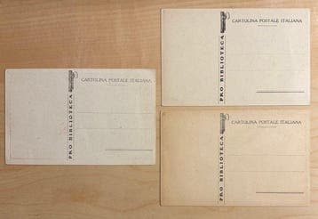 Italie, rare - Publicité, Editoria - Florence - Carte, Gelopen