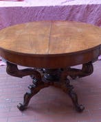 Table - Noyer - Table en osier