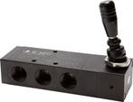 valve à levier central déchappement 5/3 G1/2, Verzenden