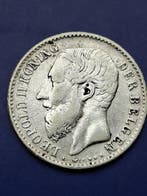 België. Leopold II. 1 Franc 1887 Vlaams (Variant L Wiener