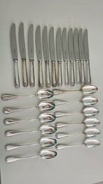 Saint Medard - Bestekset voor 12 personen (24) - Verzilverd