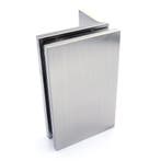 Glasklem Porto Premium glas/wand 90° - RVS, Verzenden
