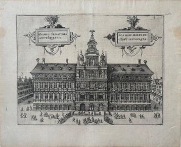 België - Antwerpen; W. Jansz (=Blaeu) - Domus Hansae, Boeken, Nieuw