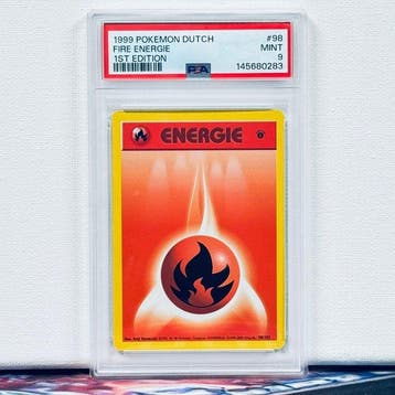 Pokémon Graded card - FIRE ENERGIE #98 1ST EDITION - Pokémon, Hobby & Loisirs créatifs, Jeux de cartes à collectionner | Pokémon