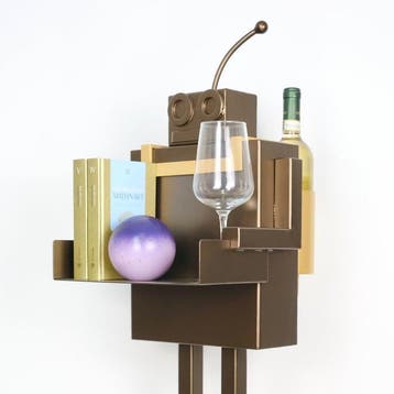 Mela - MELA - sculptuur, ASTROROBOOK BRONZE/GOLD N1 - 105 cm