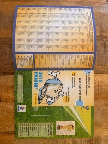 Panini - France 98 World Cup - Incomplete Sticker Album -, Verzamelen, Nieuw