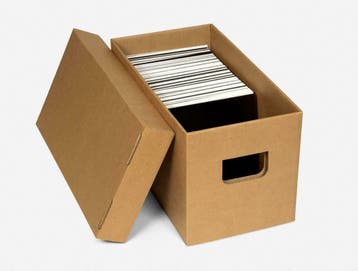 Opbergbox voor 200 7 inch singles - Set van 2 stuks, Verzenden, Nieuw in verpakking