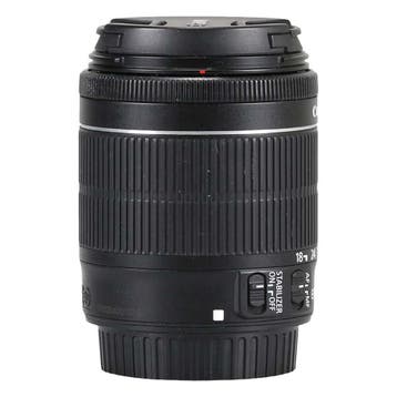 Canon EF-S 18-55mm f/3.5-5.6 IS STM met garantie, Ophalen of Verzenden, Gebruikt