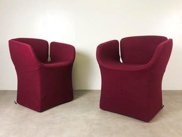 Moroso - Patricia Urquiola - Fauteuil (2) - Bloomy - Staal,