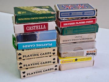 Speelkaarten - Lote Coleccion de 15 Barajas de Poker -