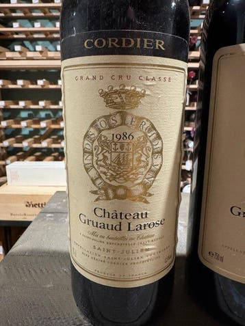 1986 , 2000, 2015 Château Gruaud Larose - Saint-Julien 2ème