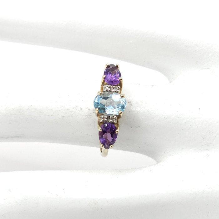 Sans prix de réserve - Bague de cocktail - 18 carats Or, Bijoux, Sacs & Beauté, Bijoux anciens