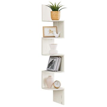 Hoekplank / wandplank - met 5 niveaus - hoogte 126 cm -, Huis en Inrichting, Verzenden, Nieuw