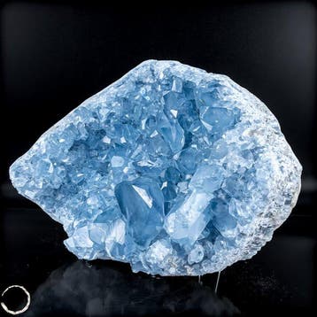 Eersteklas Natuurlijke Celestiet Geode- 4872.17 g