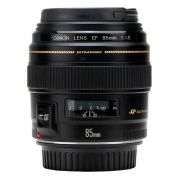 Canon EF 85mm f/1.8 USM met garantie, Ophalen of Verzenden