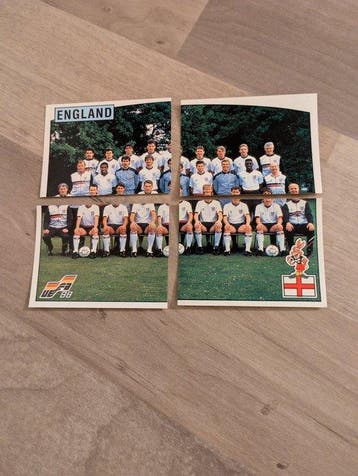 1988 Panini Euro 88 Équipe complète Angleterre panini Euro, Nieuw