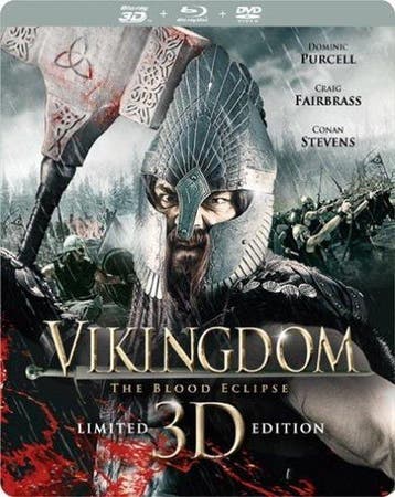 Vikingdom 3D 2D plus dvd (steelbook) (blu-ray tweedehands, Ophalen of Verzenden, Nieuw in verpakking