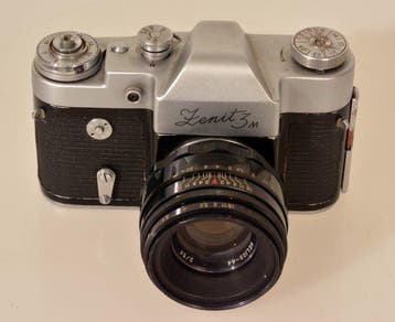 KMZ Krasnogorsk Zenit 3M + Helios 2/58mm | Single lens