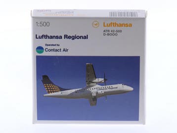 Schaal 1:500 Herpa 516044 Lufthansa Regional ATR 42-500 R..., Ophalen of Verzenden