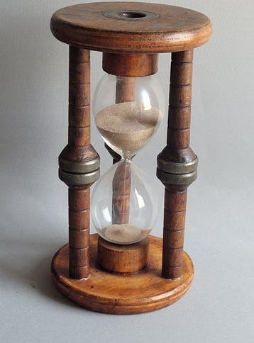 Sablier - Bois, Verre - 1920-1930