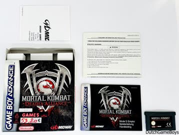 Gameboy Advance / GBA - Mortal Kombat - Deadly Alliance + Re, Games en Spelcomputers, Verzenden, Gebruikt
