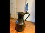 Tinnen figuurtje - Bierkan met deksel - Tin