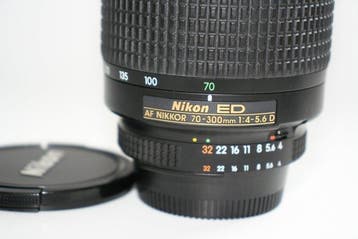 Nikon AF NIKKOR 70-300mm 1:4-5.6 D ED Zoomlens, Audio, Tv en Foto, Nieuw
