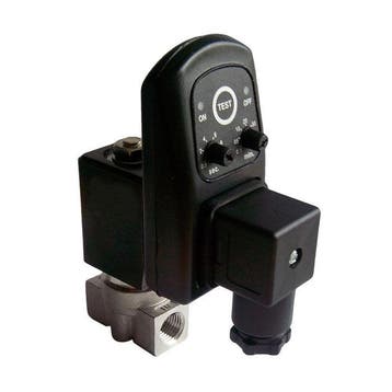 Purgeur de condensats 1/4 Acier inoxydable Analogique 24V, Verzenden