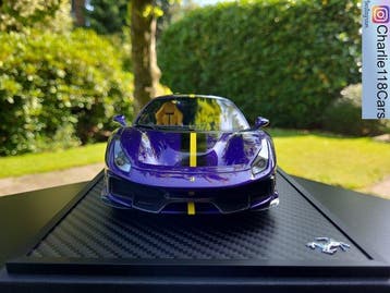 BBR Models 1:18 - Modelauto - Ferrari 488 Pista, Nieuw