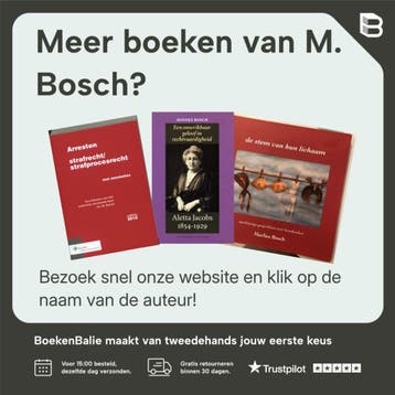 Arresten strafrecht en strafprocesrecht 9789013100853, Verzenden, M. Bosch