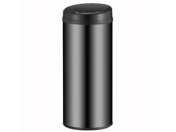 Veiling - Automatische Prullenbak  50 ltr zwart rond, Huis en Inrichting, Woonaccessoires | Prullenbakken, Gebruikt