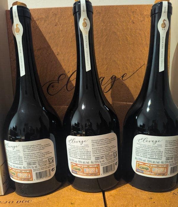 2023 Herdade do Sobroso, Elevage Tinto - Alentejo DOC - 3, Collections, Vins